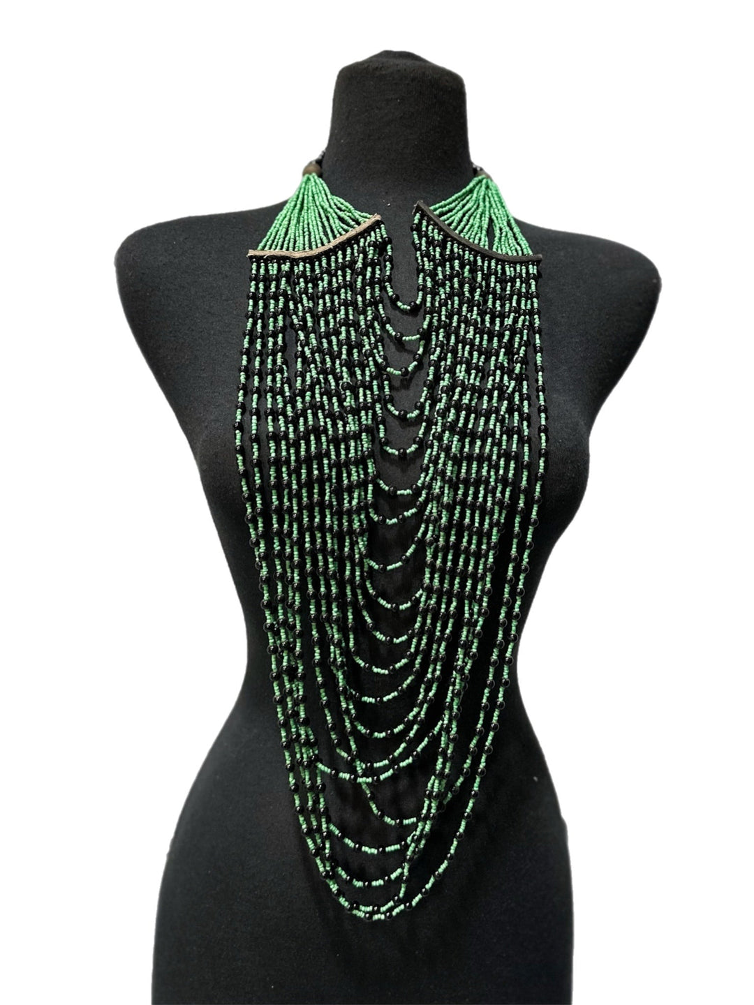 Asante Royalty Multi Strand Beaded Necklace - Trufacebygrace