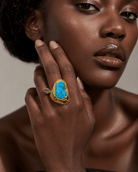 Asase Stone Adjustable Ring - Trufacebygrace