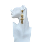 Asisimu Brass Statement Earrings - Trufacebygrace