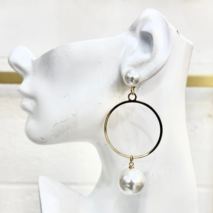 Asoadie Pearl Geo Earrings - Trufacebygrace