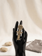 Atiagu Brass Statement Ring - Trufacebygrace