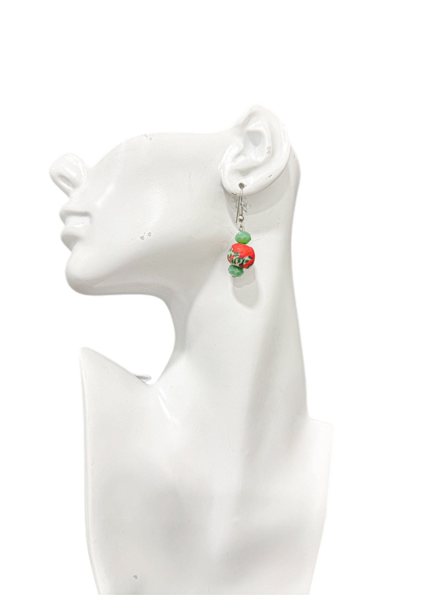 Authentic Krobo beads Earrings - Trufacebygrace