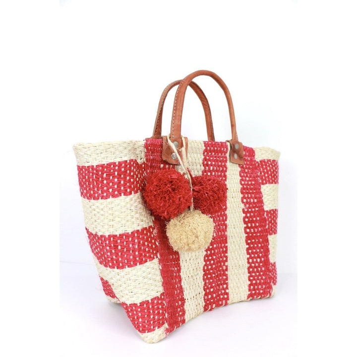 Avah Straw /Beach bag - Trufacebygrace