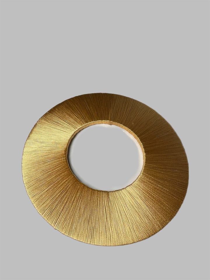 Aye Wura Golden Thread Sunburst Bangle - Trufacebygrace