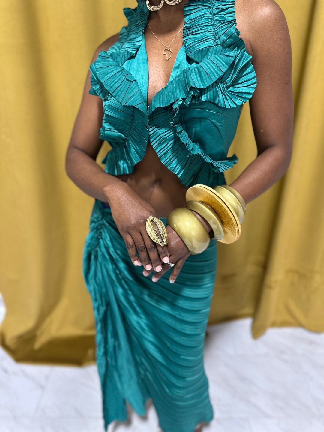 Aye Wura Statement Bangles - Trufacebygrace