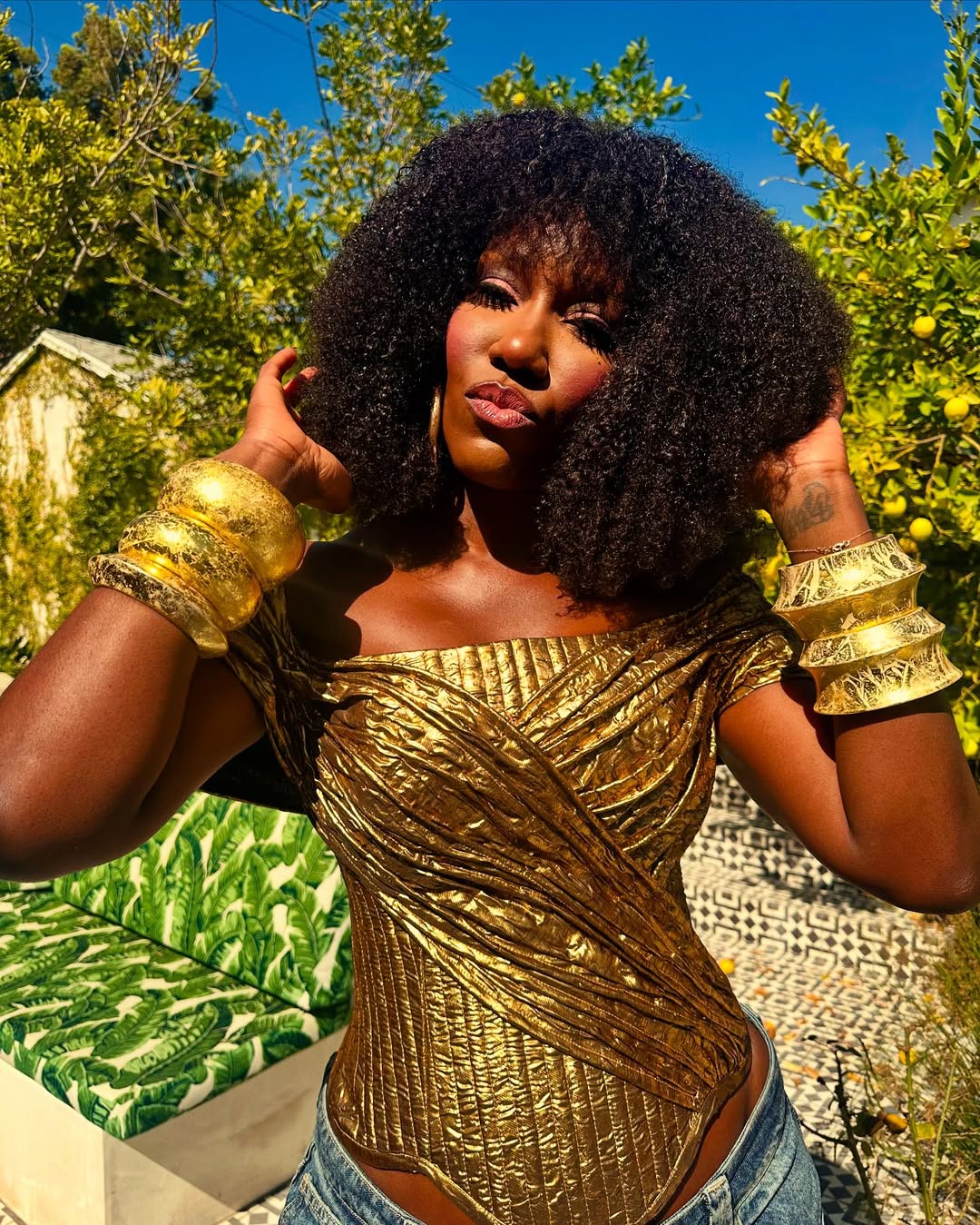 Aye Wura Statement Bangles - Trufacebygrace