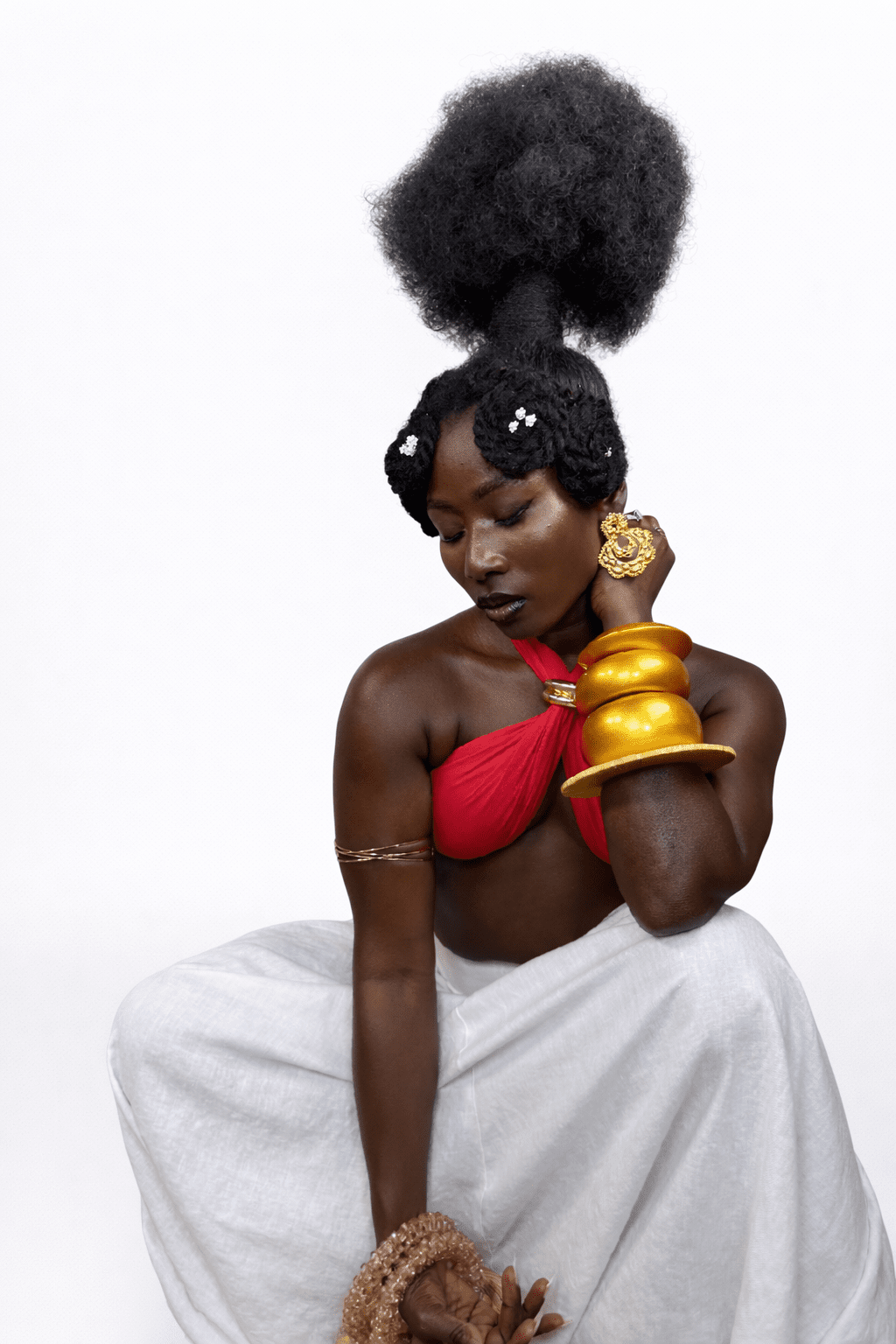 Aye Wura Statement Bangles - Trufacebygrace