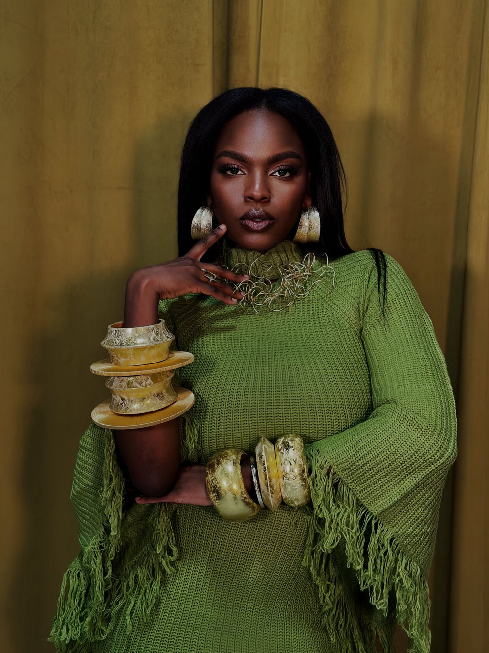 Aye Wura Statement Bangles - Trufacebygrace