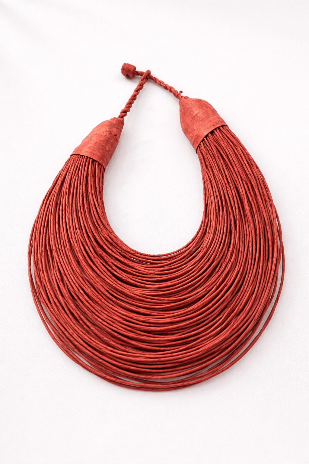 Aziza Genuine leather Multi - strand Statement necklace - Trufacebygrace