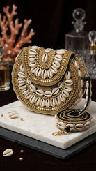 Bahari Luxe Cowry Shell Clutch - Trufacebygrace