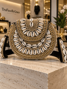 Bahari Luxe Cowry Shell Clutch - Trufacebygrace