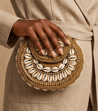 Bahari Luxe Cowry Shell Clutch - Trufacebygrace