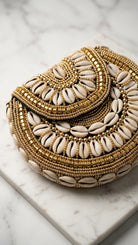Bahari Luxe Cowry Shell Clutch - Trufacebygrace
