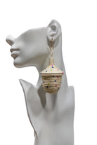 Bambaro Basket Earrings - Trufacebygrace