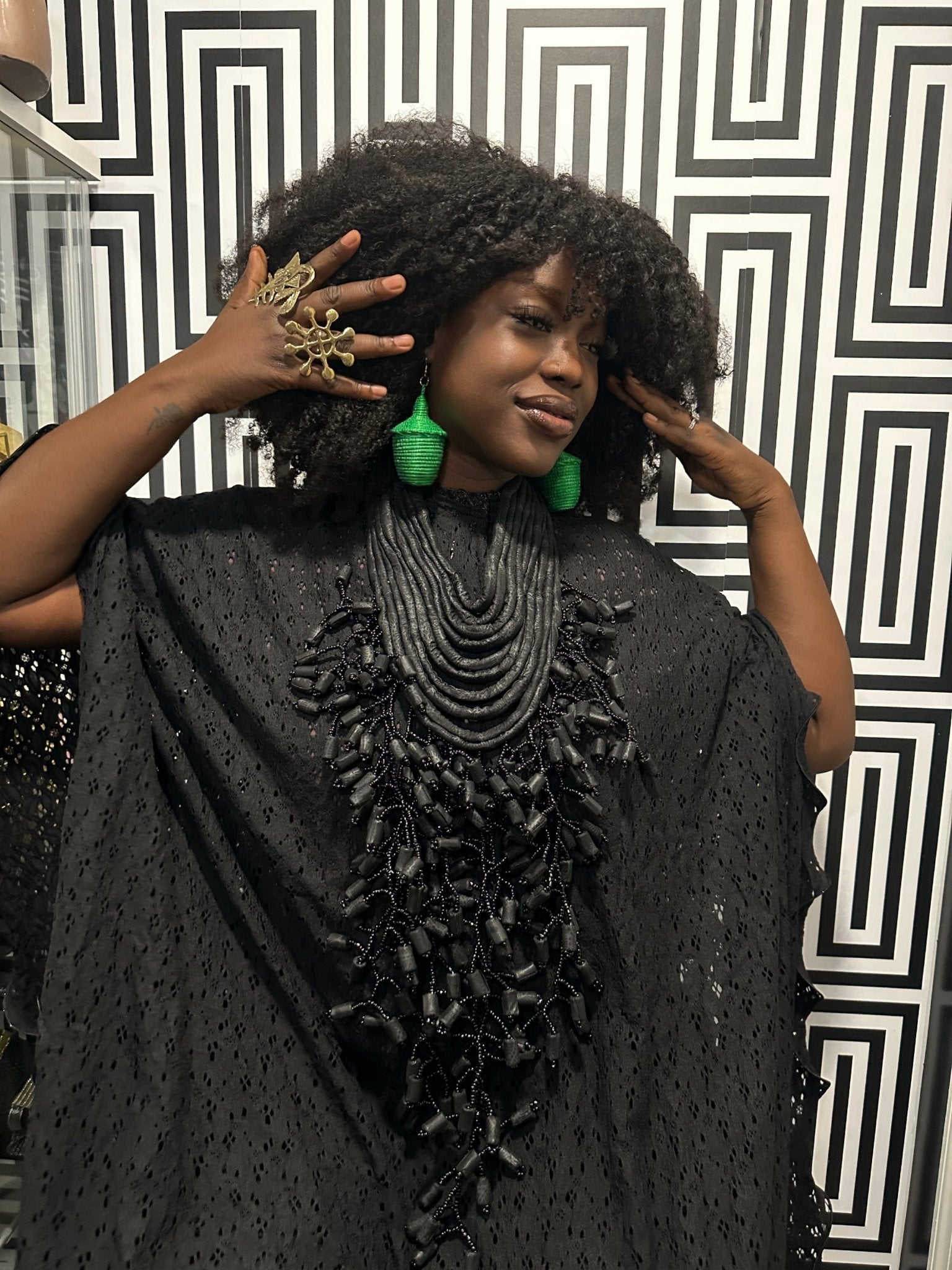 Bambaro Basket Earrings - Trufacebygrace