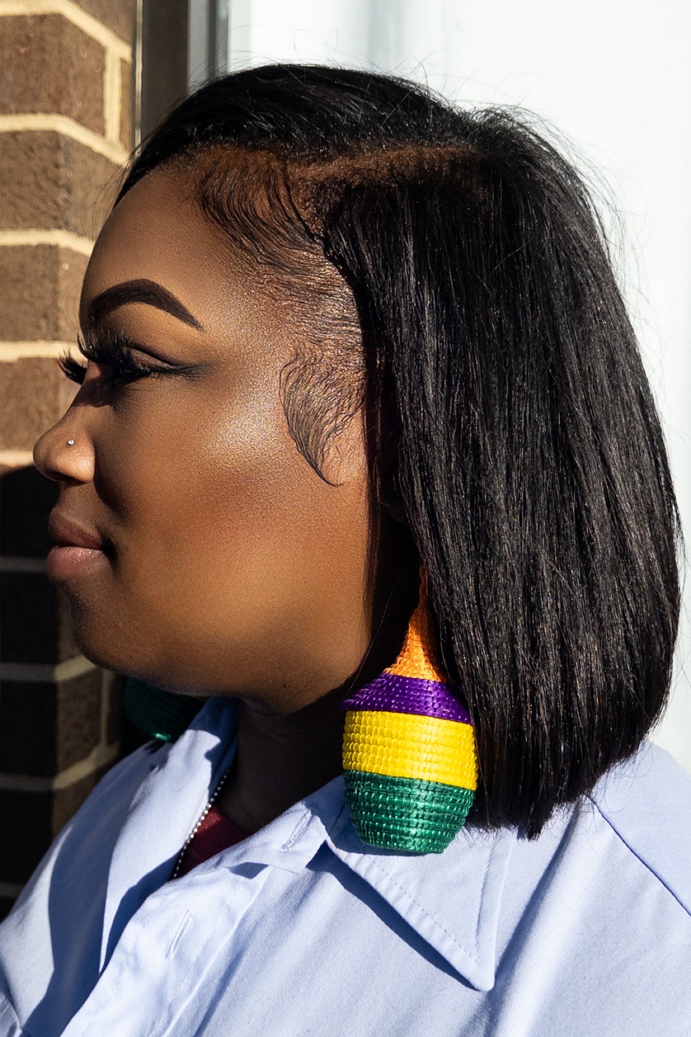Bambaro Basket Earrings - Trufacebygrace