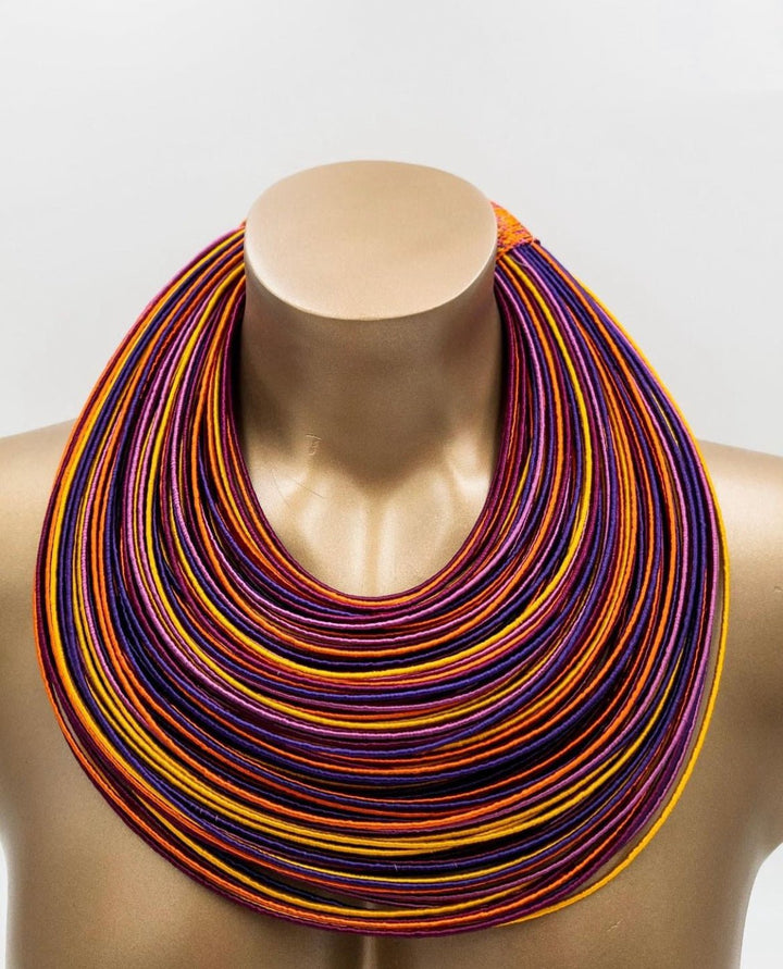 Bantama 120 Multistrand Thread Necklace - Trufacebygrace