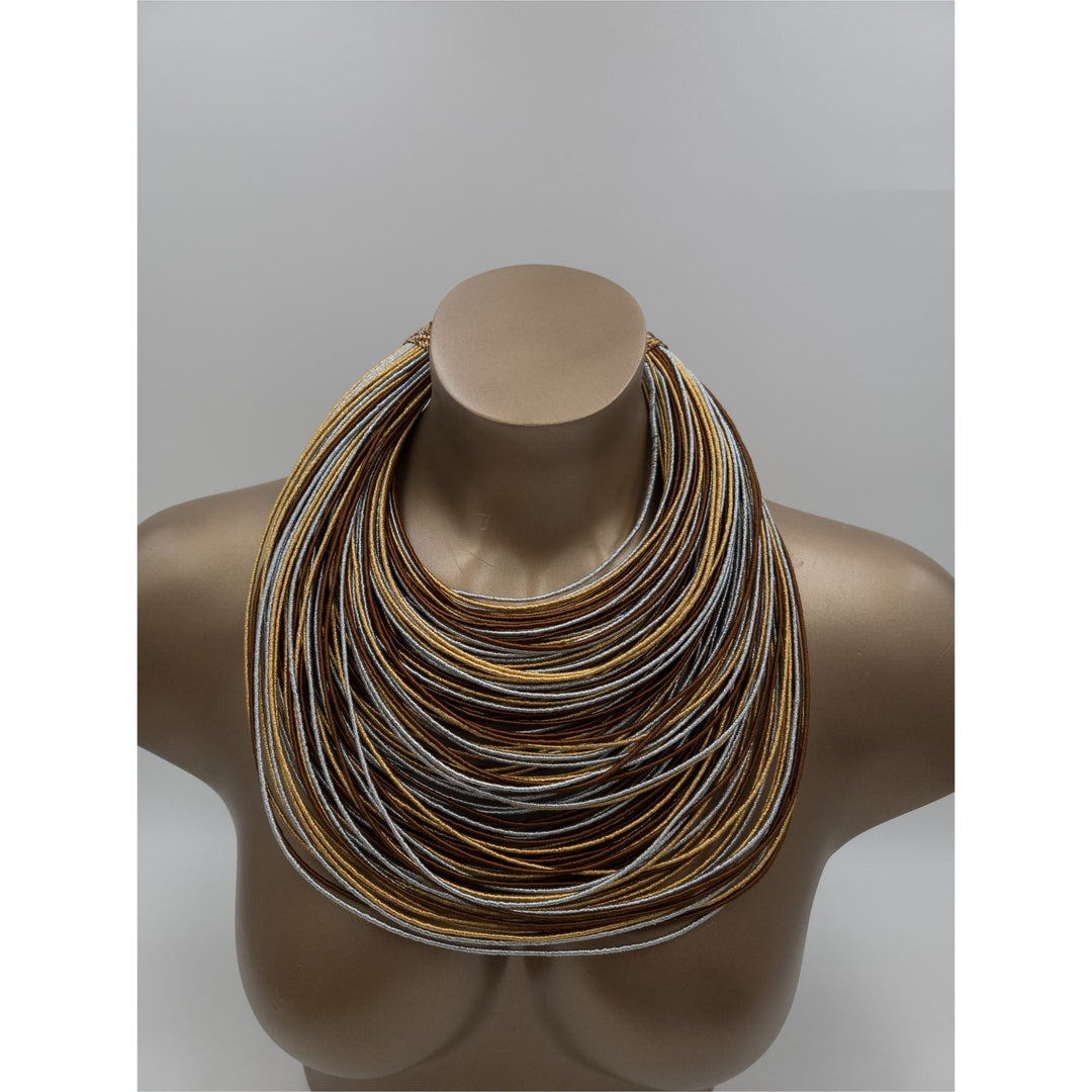 Bantama 120 Multistrand Thread Necklace - Trufacebygrace