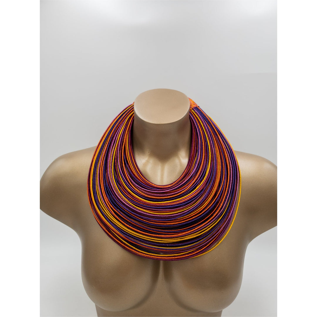 Bantama 120 Multistrand Thread Necklace - Trufacebygrace