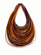 Bantama Layered Thread Statement Necklace - Trufacebygrace