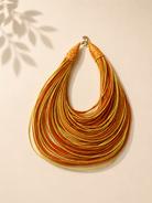 Bantama Layered Thread Statement Necklace - Trufacebygrace