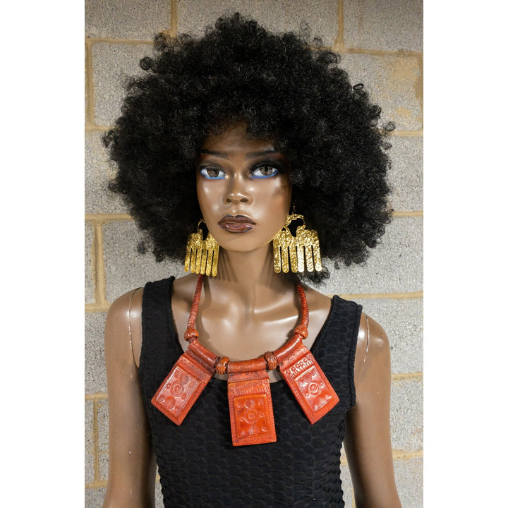 Barima leather Necklace - Trufacebygrace