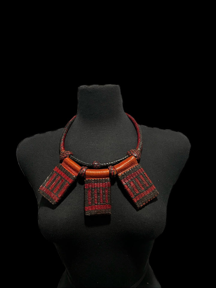 Barima leather Necklace - Trufacebygrace