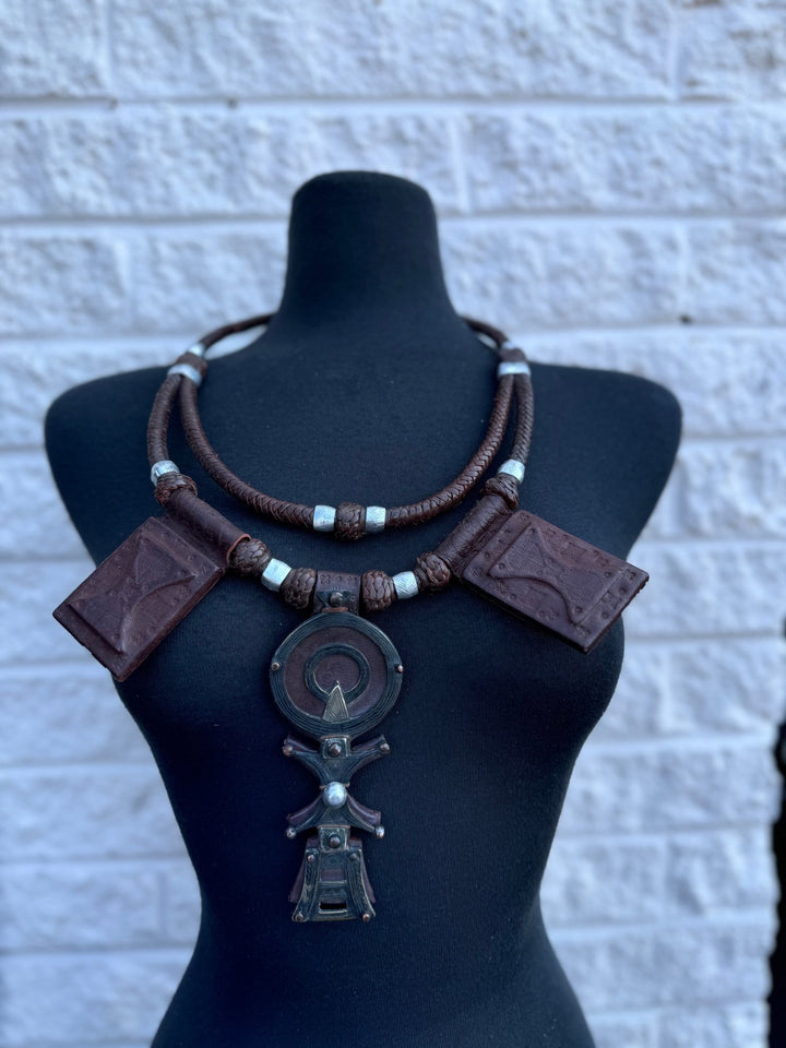 Barimah Oversized Unisex Tuareg Key of the desert Necklace - Trufacebygrace