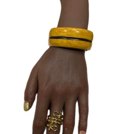 Bera leather bracelets/ Bangles - Trufacebygrace