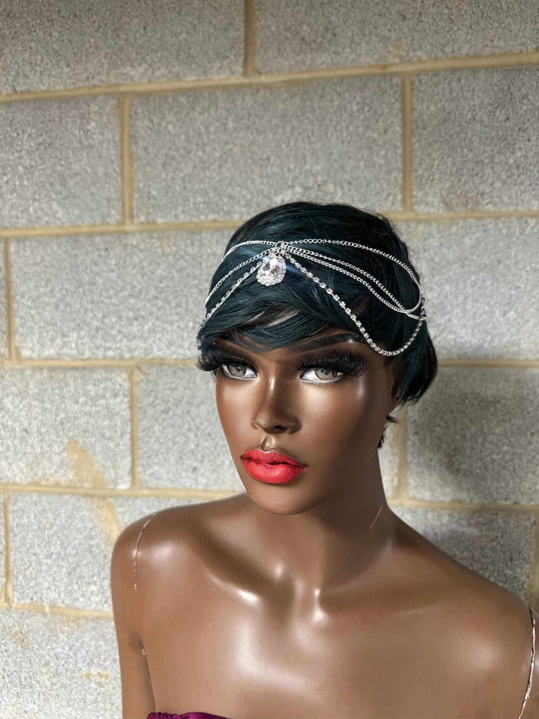 Bey rhinestone headwear/head chain - Trufacebygrace