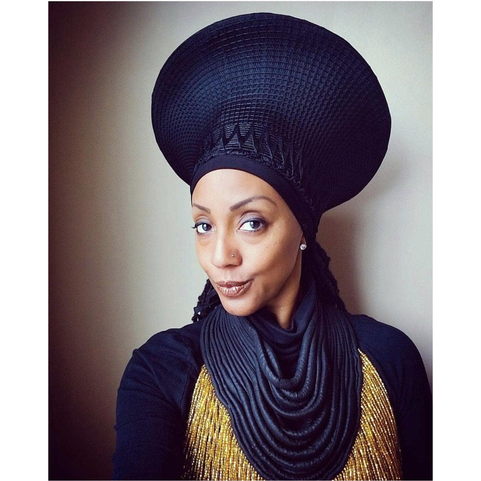 Black Zulu Hat - Trufacebygrace
