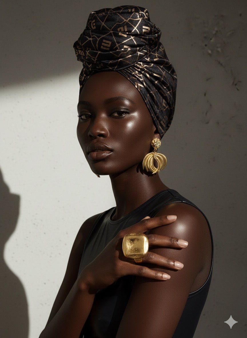 Brushed Square Majesty Ring - Trufacebygrace