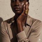 Brushed Square Majesty Ring - Trufacebygrace