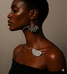 C curve Arc Bone Earrings - Trufacebygrace