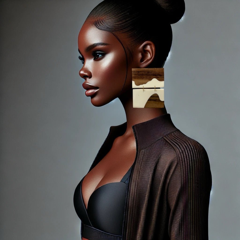 Café Au Laît Lightweight Stud Earrings - Trufacebygrace