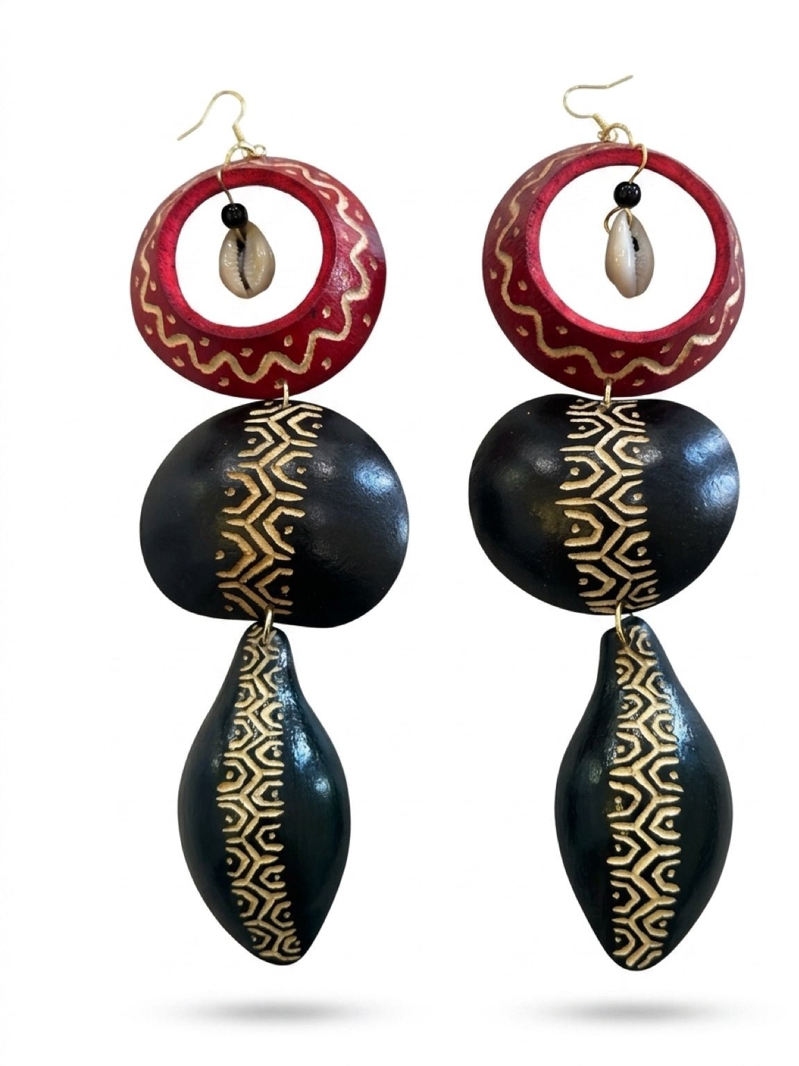 Calabash Pan-African Earrings - Trufacebygrace