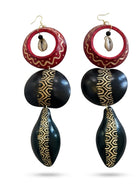 Calabash Pan-African Earrings - Trufacebygrace