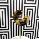 Chunky Bold Curve Hoop Earrings - Trufacebygrace