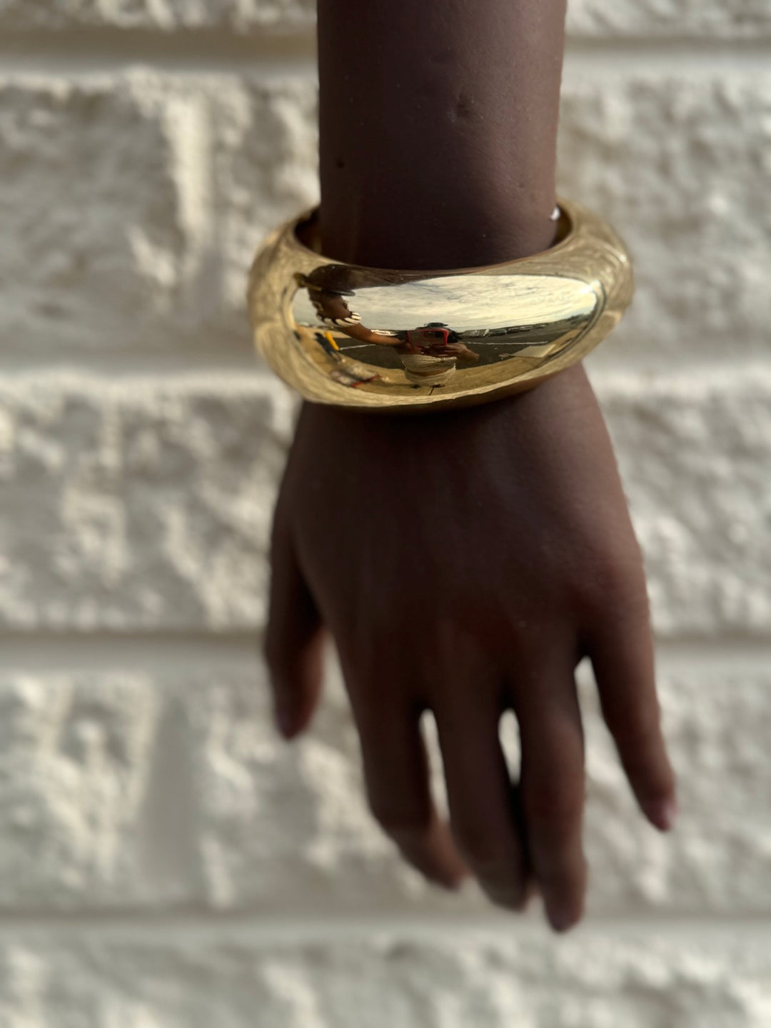 Chunky Mirror Shine Cuff /bracelet - Trufacebygrace