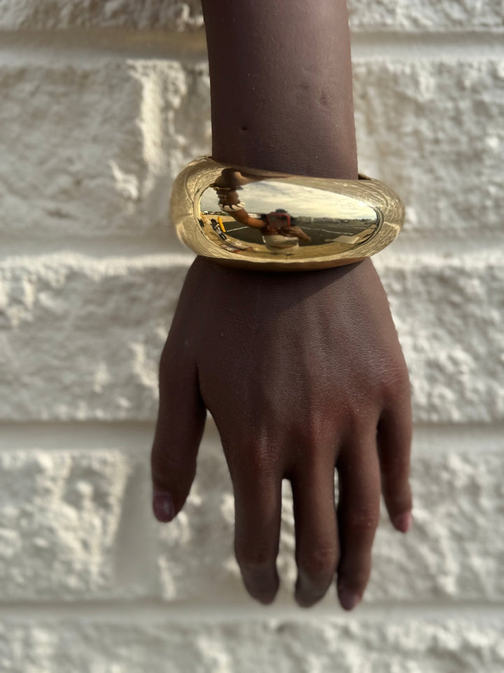 Chunky Mirror Shine Cuff /bracelet - Trufacebygrace