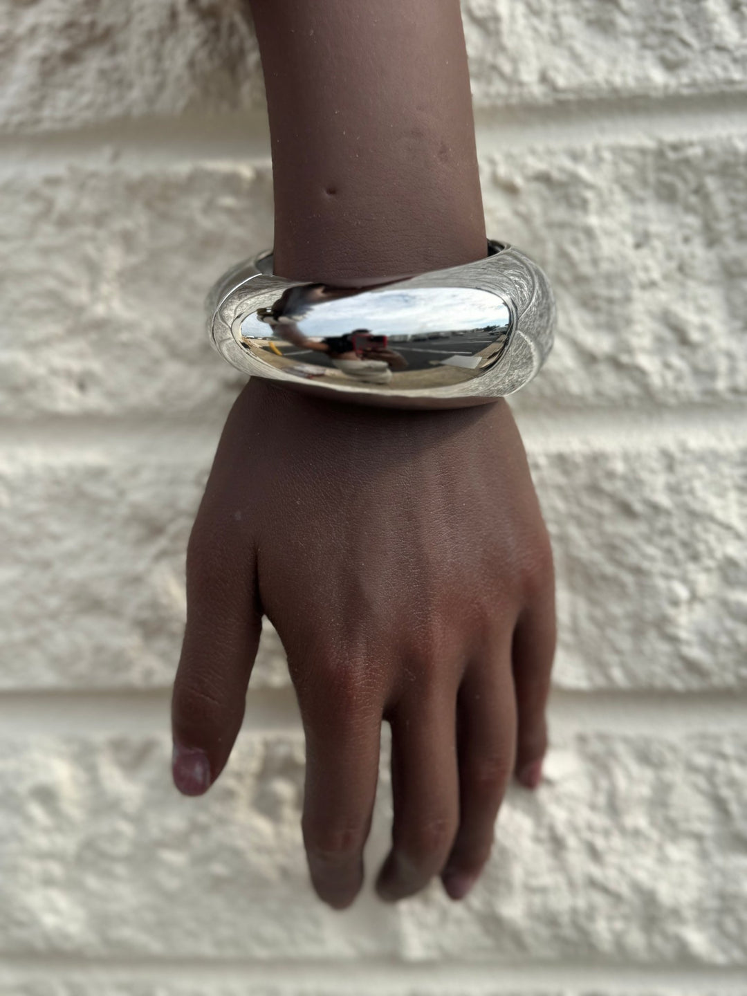 Chunky Mirror Shine Cuff /bracelet - Trufacebygrace