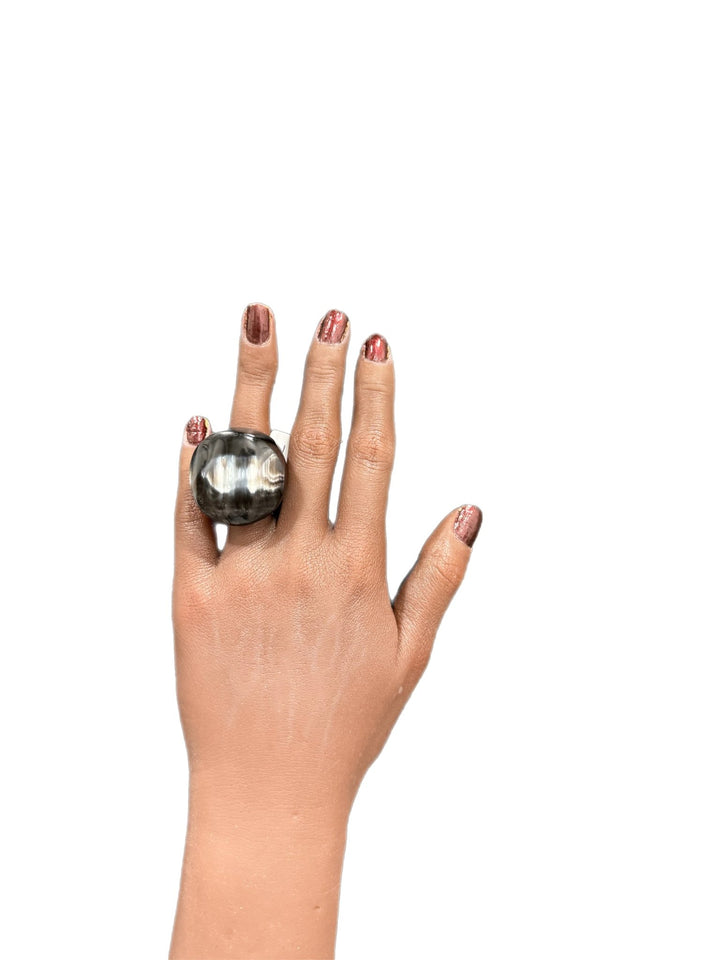 Circular fusion Horn Rings - Trufacebygrace