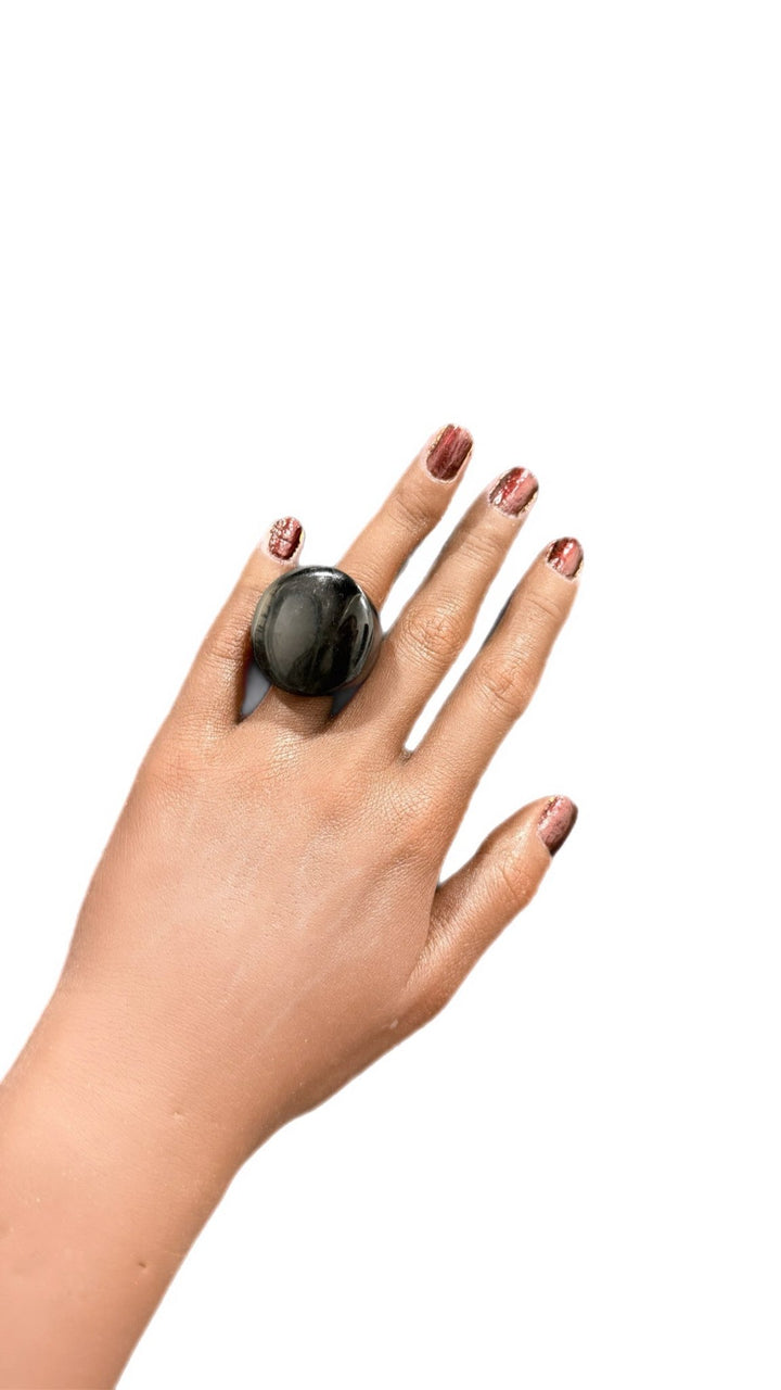 Circular fusion Horn Rings - Trufacebygrace