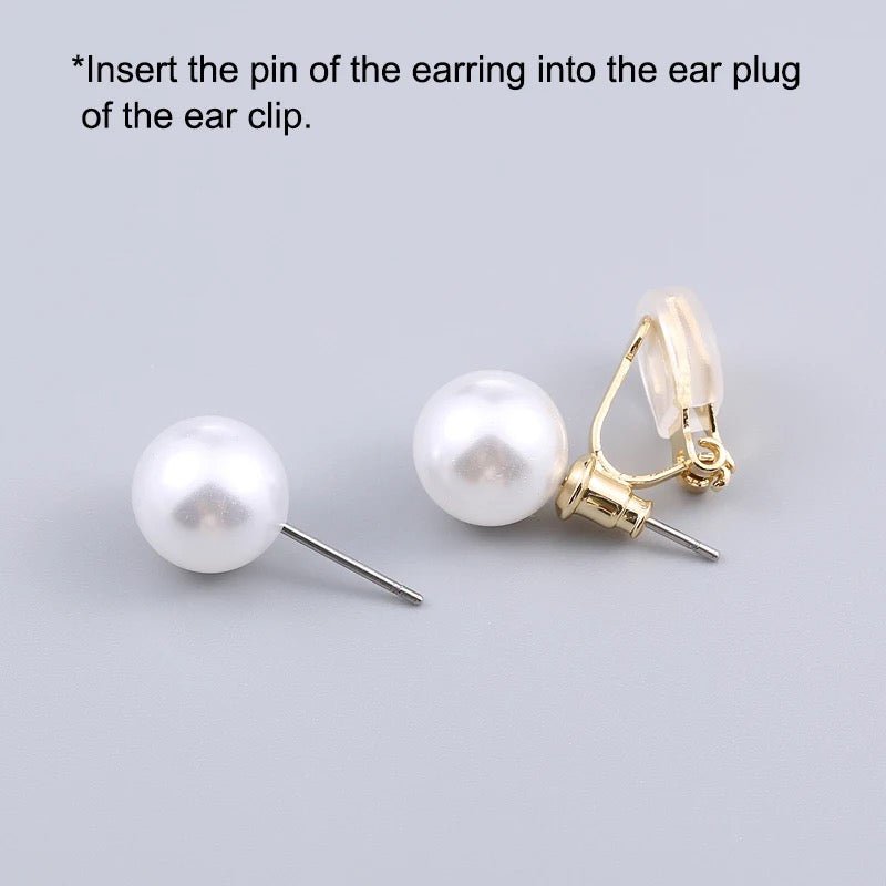 Clip on Converters for Stud Earrings - Trufacebygrace