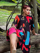 Colorful Bounce Pleated Dress - Trufacebygrace