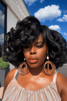 Cowry and Multi-layered Bamboo Earrings - Trufacebygrace