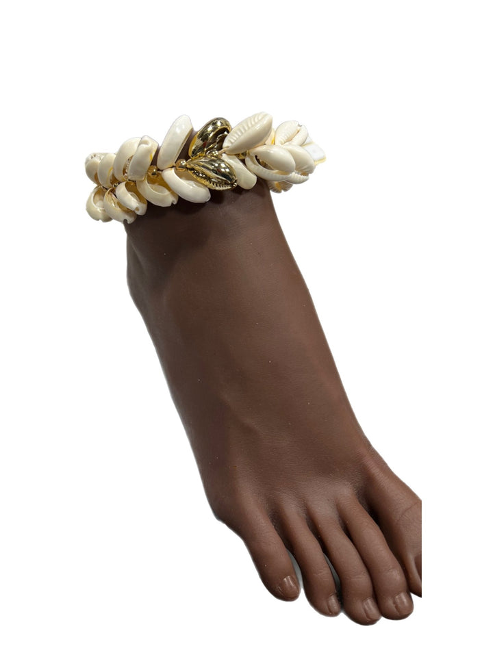 Cowry cluster bracelet/anklet - Trufacebygrace