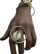 Cowry Halo Ring - Trufacebygrace