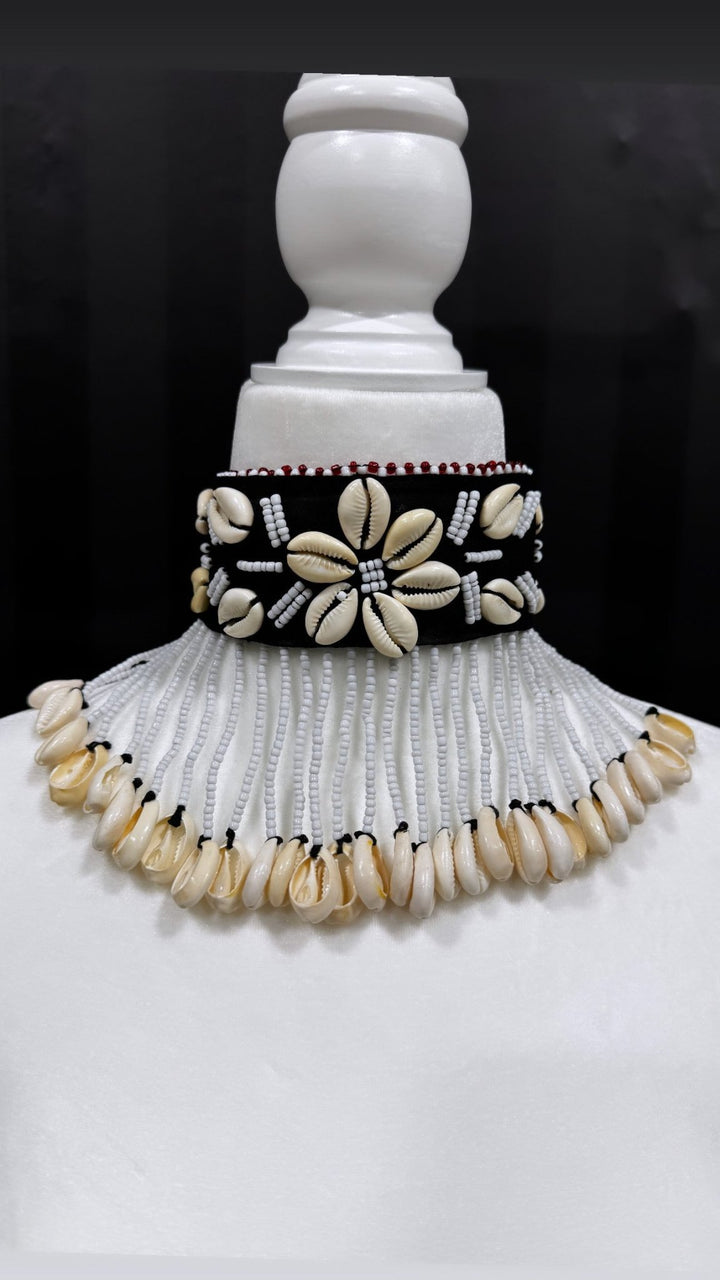 Cowry whisper choker necklace/ headband - Trufacebygrace