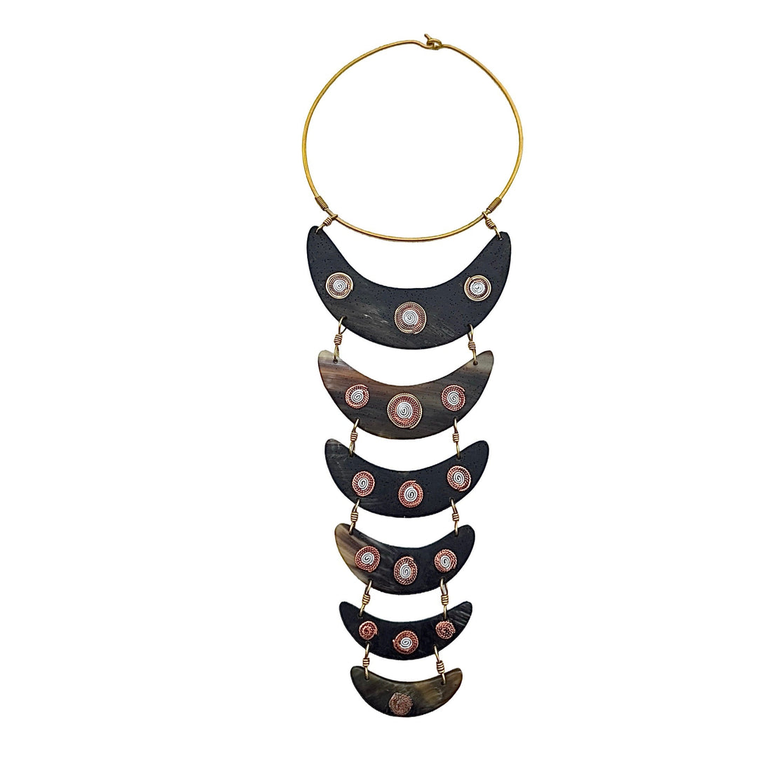 Crescent Statement Collar Necklace - Trufacebygrace